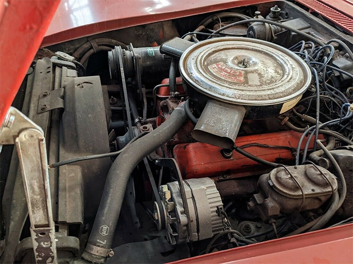 Corvettes for Sale: 1971 Corvette Convertible Was a Former Wedding Present