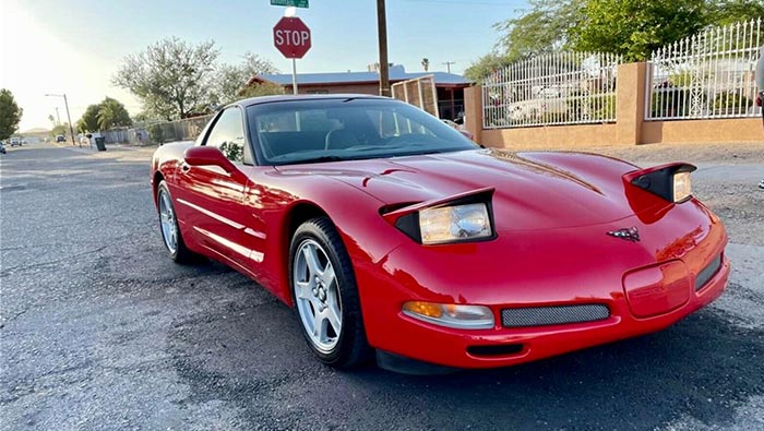 Corvettes for Sale: Torch Red 1999 Corvette FRC with 24K Miles