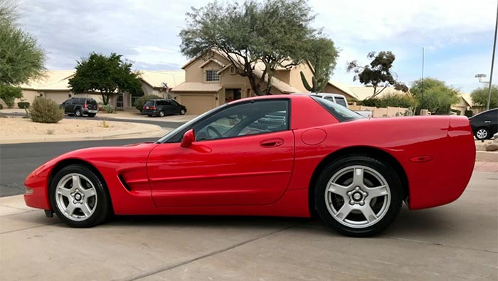 Corvettes for Sale: Torch Red 1999 Corvette FRC with 24K Miles