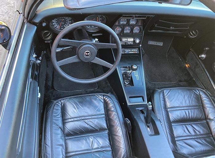 Corvette for Sale: Black Four-Speed 1977 Corvette With 16K Miles