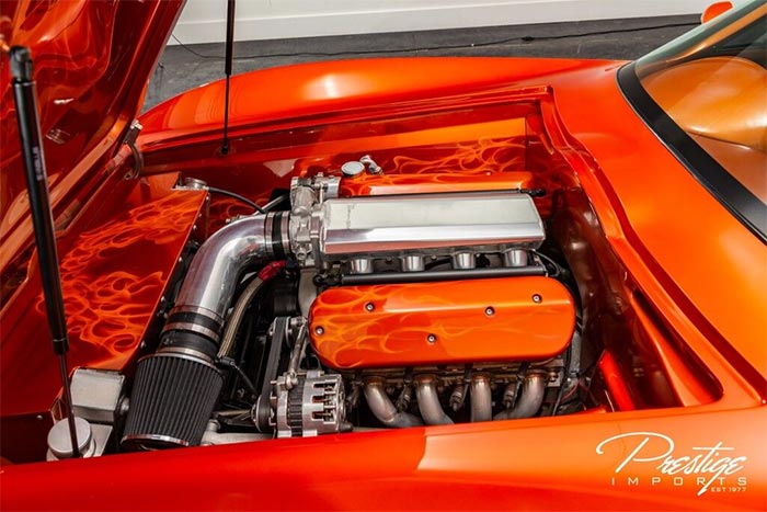 Corvettes for Sale: Customized 1964 'Split-Window' Corvette is One of a Kind