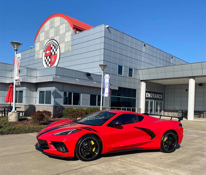 The First 2021 Corvette Wearing VIN 001 is Delivered at the National Corvette Museum
