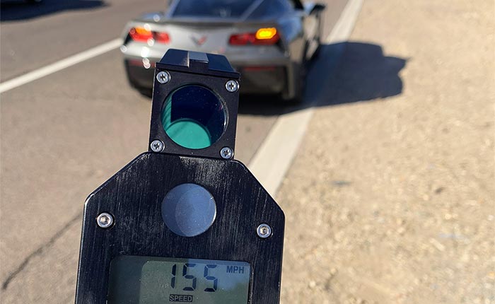 Speedy Corvette Driver Arrested After Being Clocked at 155 MPH on I-10 in Phoenix
