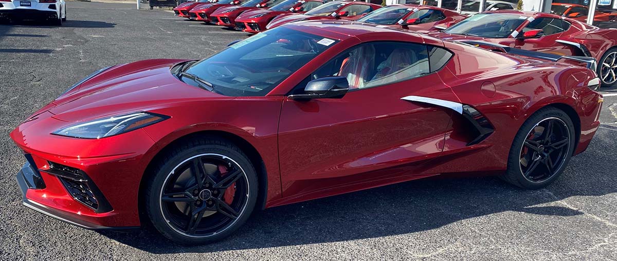 Red Mist 2021 Corvettes at Kerbeck