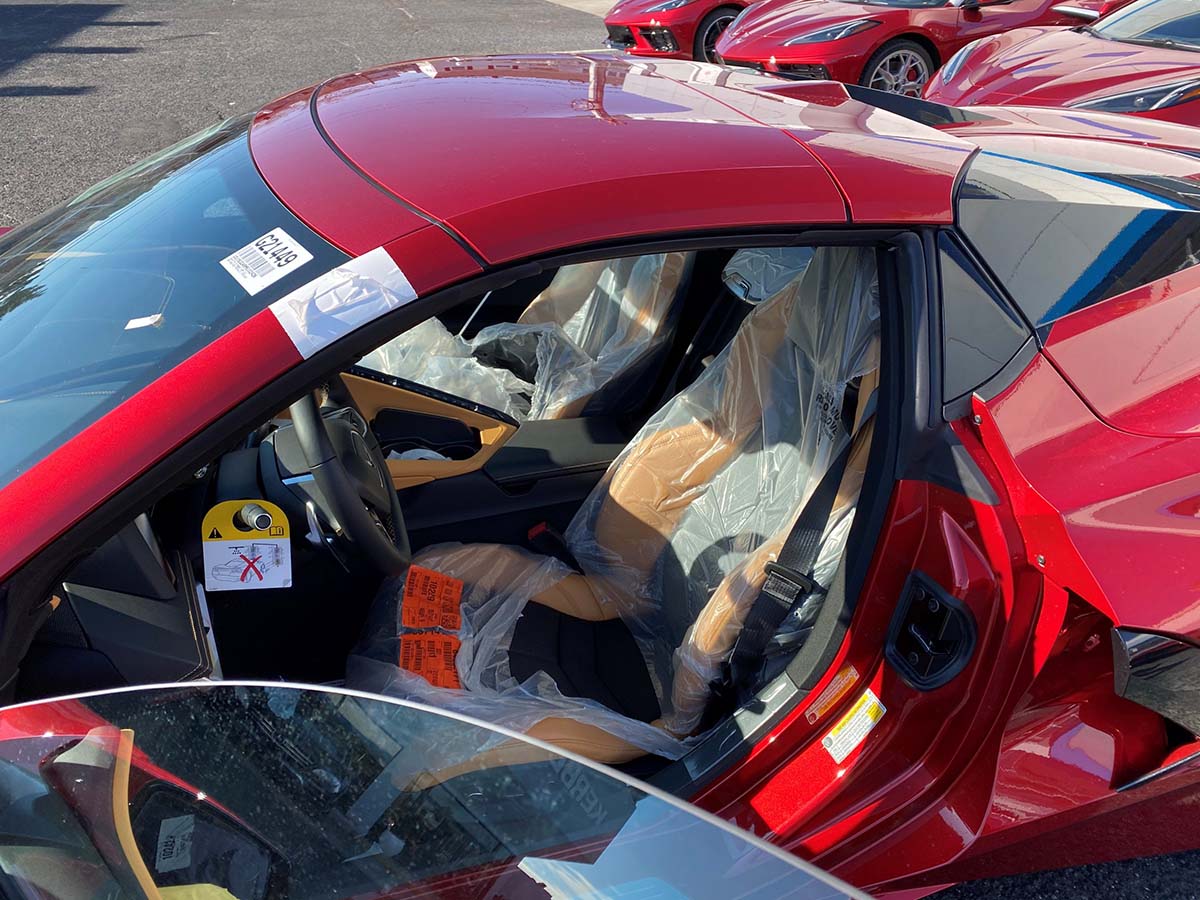 Red Mist 2021 Corvettes at Kerbeck