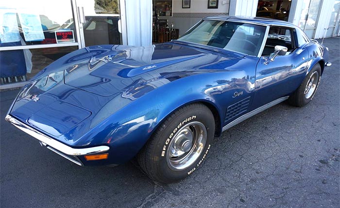 Corvettes on Craigslist: 1972 Corvette with the LS5 454 V8 and 58K Original Miles