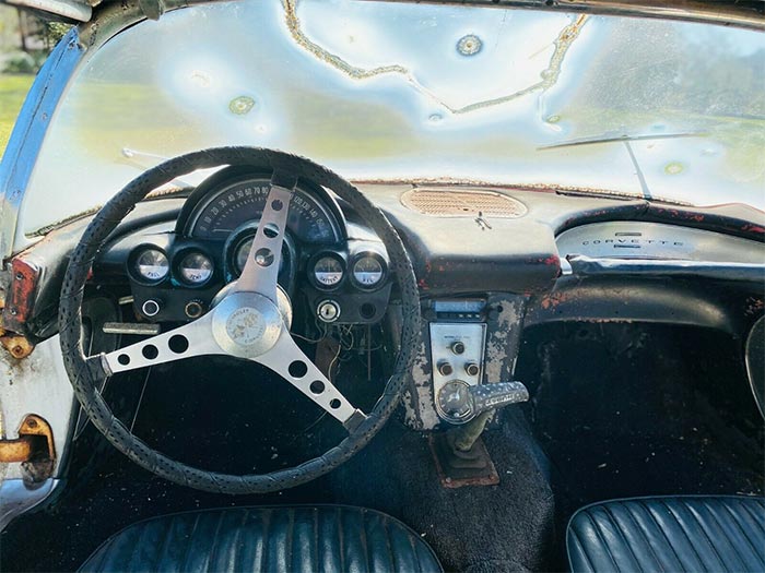 Corvettes on eBay: 1960 Corvette Features a Surprise Motor On Board