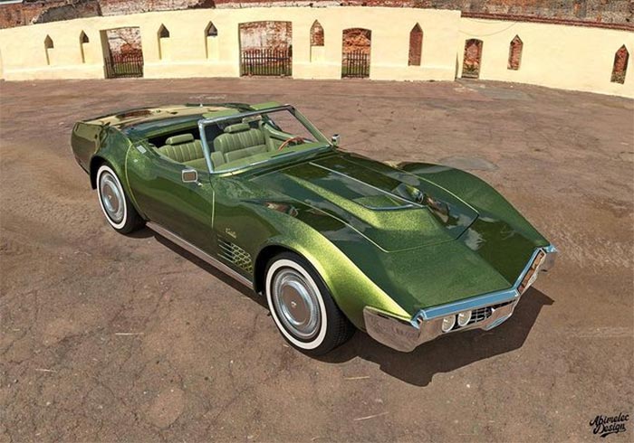 [PICS] C3 Corvette-Based Cadillac Roadster de Ville Rendering Answers the Question that Nobody Asked