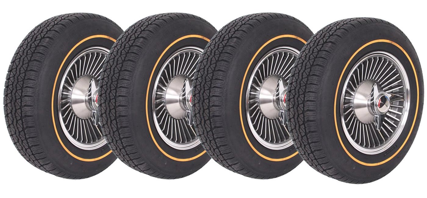 66 Direct Bolt Knock-Off Wheel & Tire Package