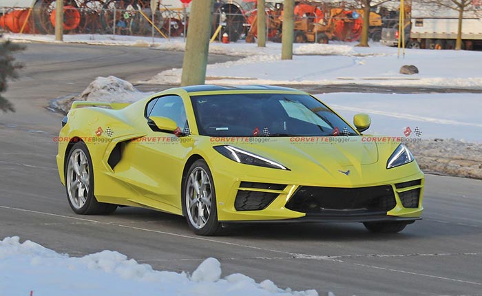 [SPIED] Right Hand Drive C8 Corvette Finally Caught Testing in Detroit