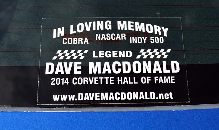 2017 Corvette Grand Sport is a Tribute to Dave MacDonald