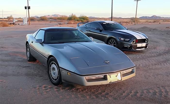 [VIDEO] $800 C4 Corvette Races a $30,000 Mustang for Bragging Rights