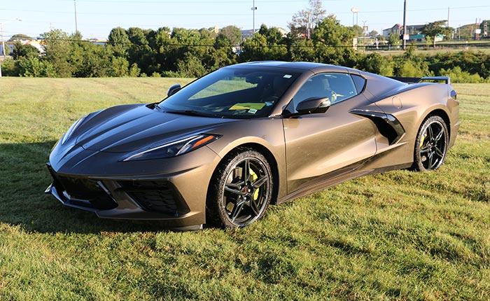 2020 Corvette in Zeus Bronze