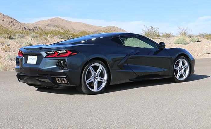 2020 Corvette in Shadow Gray