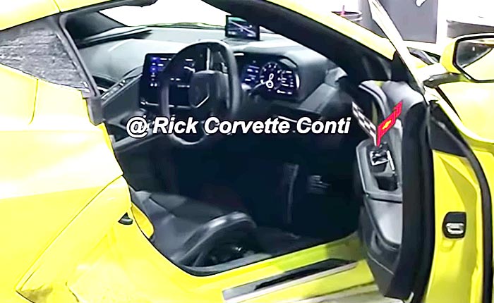 C8 Corvette RHD Interior