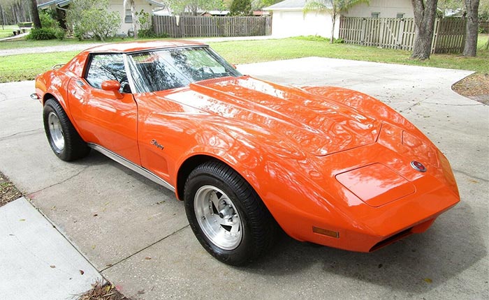 Corvettes on eBay: Complete 1973 Corvette Project Needs Some TLC