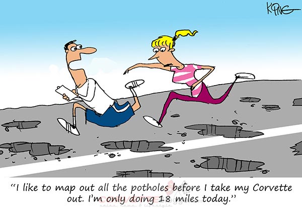 Saturday Morning Corvette Comic: Reconnaissance Run