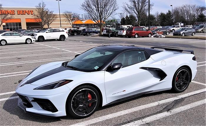 [PICS] Stingray R Graphics Package Spotted on a C8 Corvette Convertible