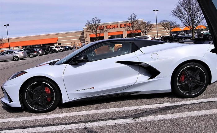 [PICS] Stingray R Graphics Package Spotted on a C8 Corvette Convertible