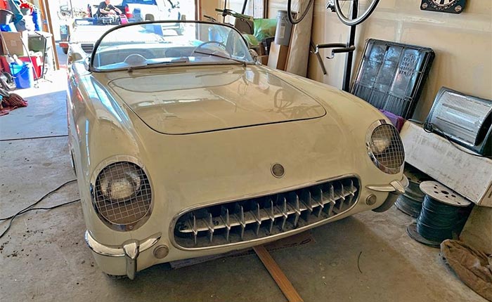 Corvettes for Sale: 1954 Corvette Offered on Facebook Marketplace