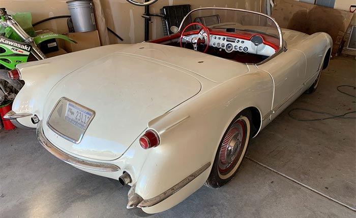 Corvettes for Sale: 1954 Corvette Offered on Facebook Marketplace