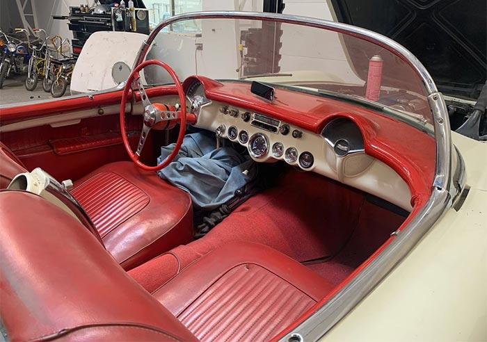 Corvettes for Sale: 1954 Corvette Offered on Facebook Marketplace