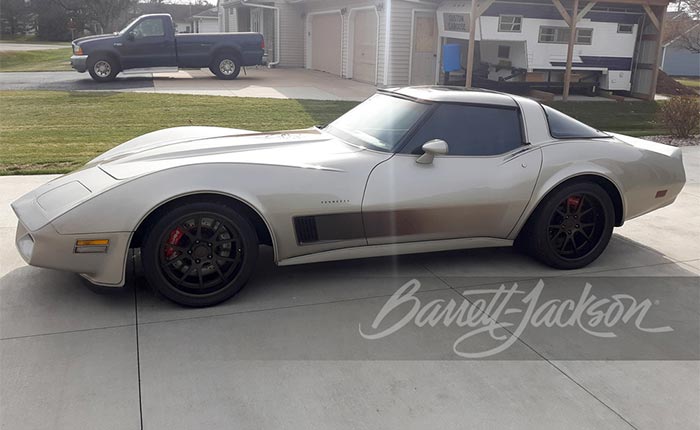 This 1982 Corvette Collector's Edition Headed to Barrett Jackson Has Up to 1500 Horses Under the Hood