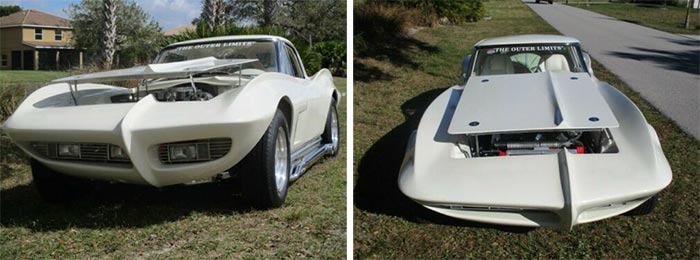 Corvettes for Sale: 1963 'Outer Limits' Corvette Show Car Offered on eBay