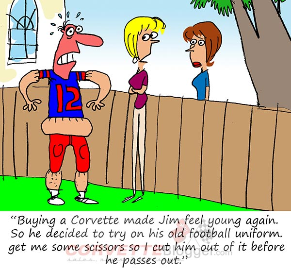 Saturday Morning Corvette Comic: Fountain of Youth