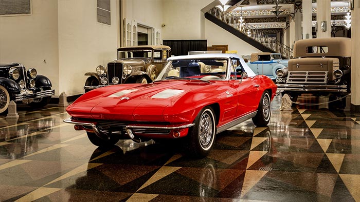 Win a Red Fuel Injected 1963 Corvette Sting Ray Convertible!