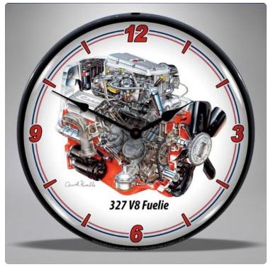 Backlit 327 Fuelie Clock