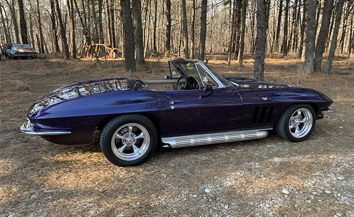 Corvettes for Sale: Five-Speed Manual 1965 Corvette With a 515-HP Stroker V8 Comes with Original 327