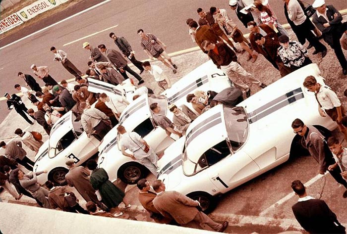 Briggs Cunningham 1960 Corvettes at Le Mans