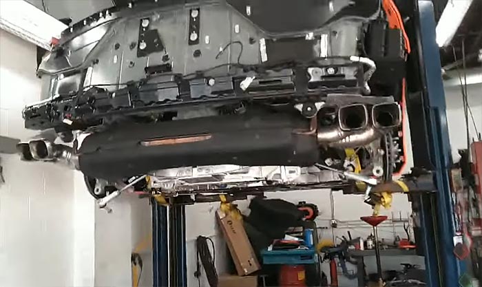 [VIDEO] The Corvette Mechanic Paul Koerner Starts the LT2 Engine Removal Process