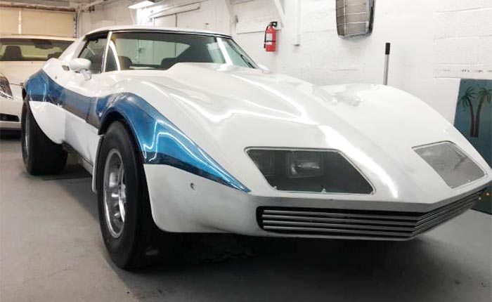 Corvettes on Craigslist: 1975 Corvette with Eckler's Widebody Kit