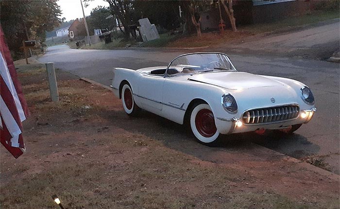 Corvettes on eBay: Original, Unrestored 1954 Corvette Barn Find Was Parked for 51 Years