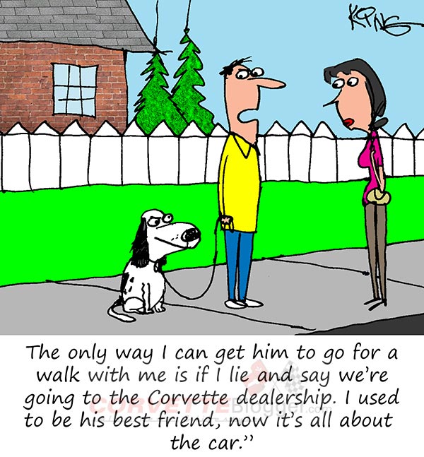 Saturday Morning Corvette Comic: Man's Best Friend
