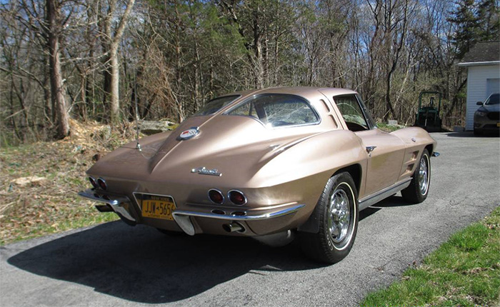 Corvettes on Craigslist: Fawn Beige 1963 Corvette Split Window