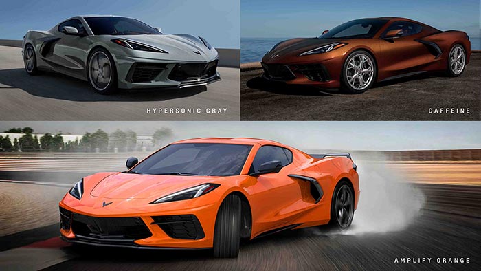 [PICS] The Three New Colors for the 2022 Corvette Are Officially Revealed at the NCM Bash