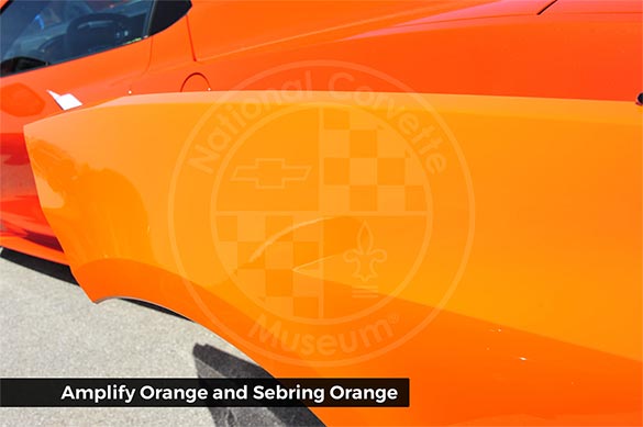 Amplify Orange and Sebring Orange
