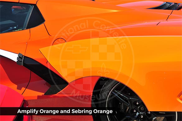 Amplify Orange and Sebring Orange