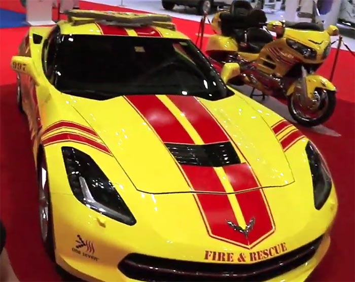 [VIDEO] Dubai's C7 Corvette 'Fire Car' Has A Top Speed Of 211 MPH