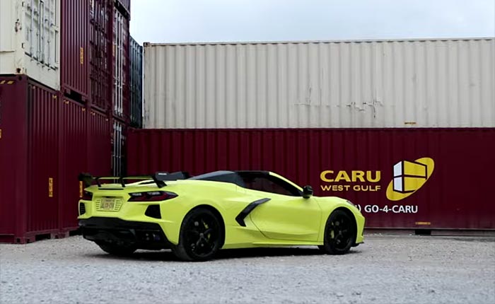[VIDEO] C8 Corvette Convertible Receives a Titanium Exhaust Upgrade at Late Model Racecraft
