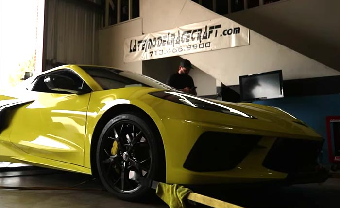 [VIDEO] C8 Corvette Convertible Receives a Titanium Exhaust Upgrade at Late Model Racecraft