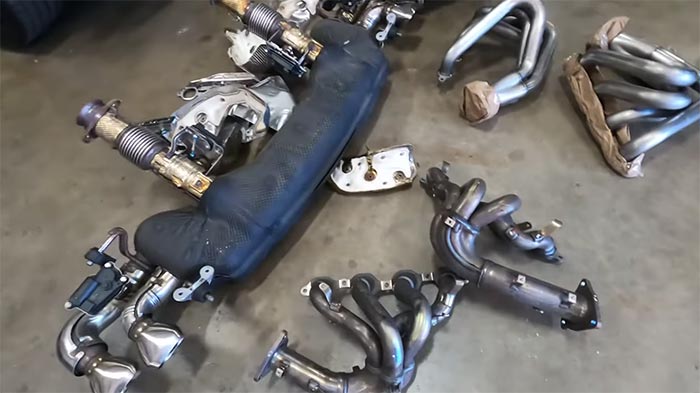 [VIDEO] C8 Corvette Convertible Receives a Titanium Exhaust Upgrade at Late Model Racecraft