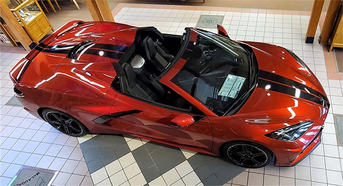 IMRRC's Giveaway 2021 Corvette Stingray Convertible Arrives and You Can Win It!