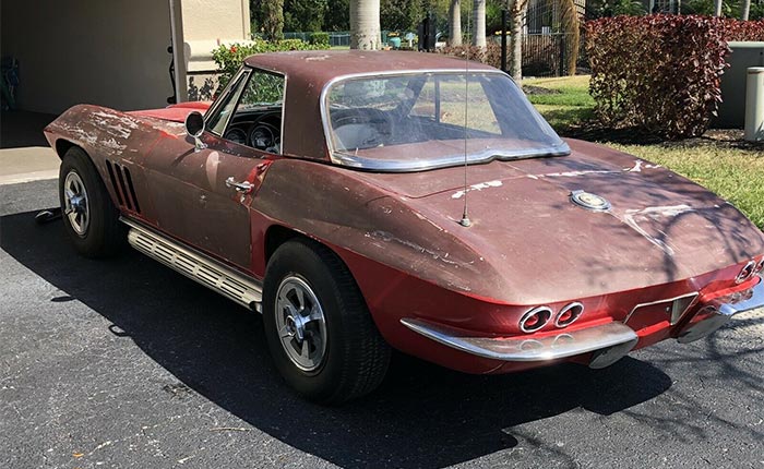 Corvettes for Sale: 1965 Corvette 327/350 Barn Find