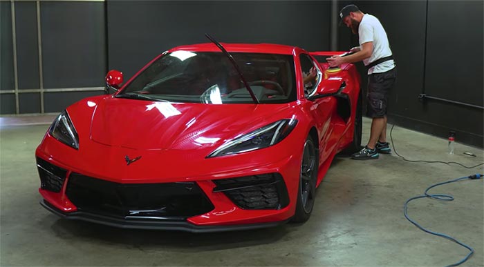 [VIDEO] Speed Phenom Takes His 2020 Corvette to the Detailer for a Refresh