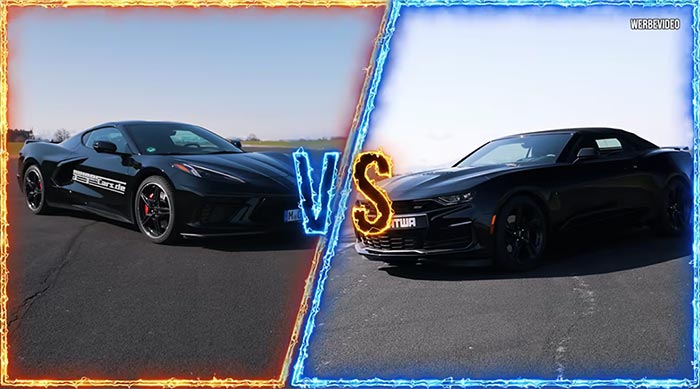 [VIDEO] Germany's GeigerCars Offers a C8 Corvette and Camaro SS to Daniel Abt's Drag Race Channel