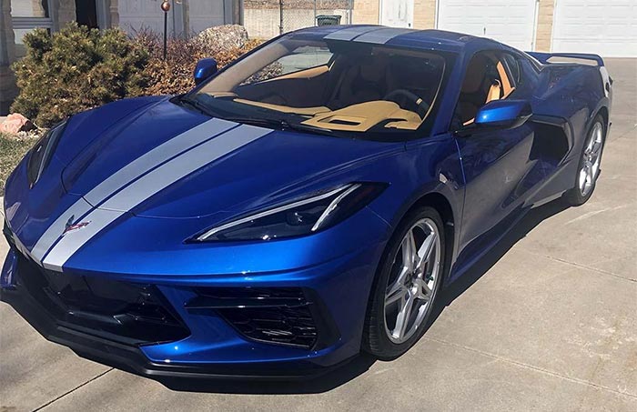 2020 Corvette Coupe in Elkhart Lake Blue